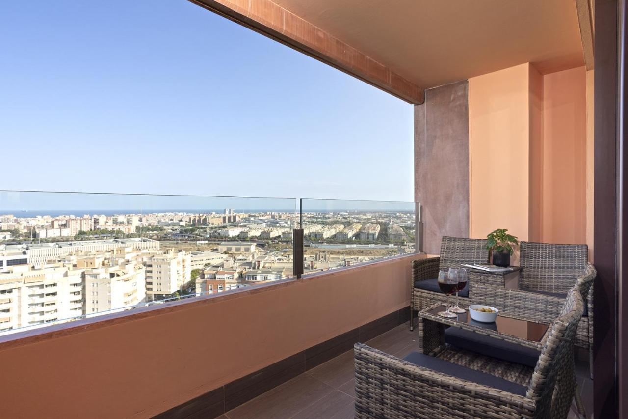 -Malagasunapts-Skygarden Teatinos Pool Playground Exterior foto